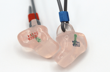 Fiche produit Protections auditives sur mesure avec filtre acoustique -  PROD'EMBOUT TECHNOLOGIE